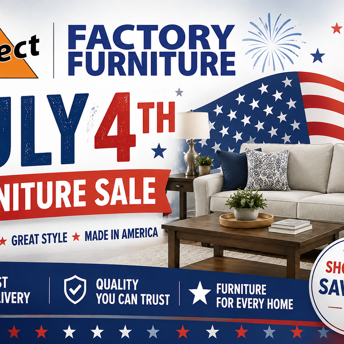 July 4th banner furniture sale
