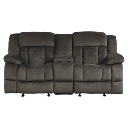 homelegance-furniture-laurelton-double-glider-reclining-loveseat-w-center-console-in-chocolate-9636-2
