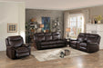 homelegance-furniture-aram-double-glider-reclining-loveseat-in-brown-8206brw-2