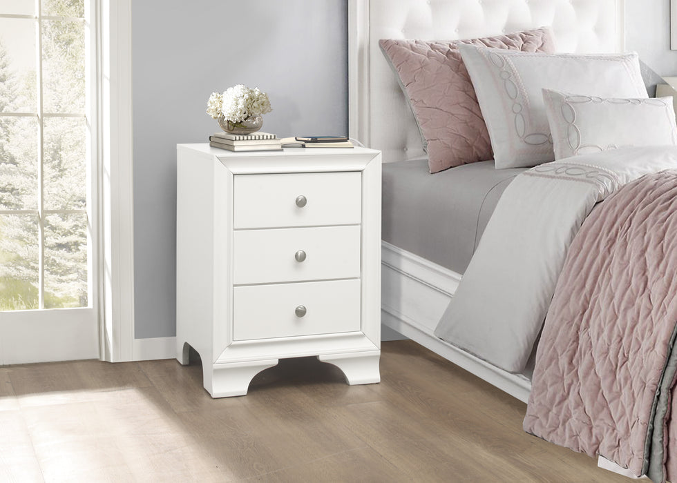 Centralia Nightstand WHITE