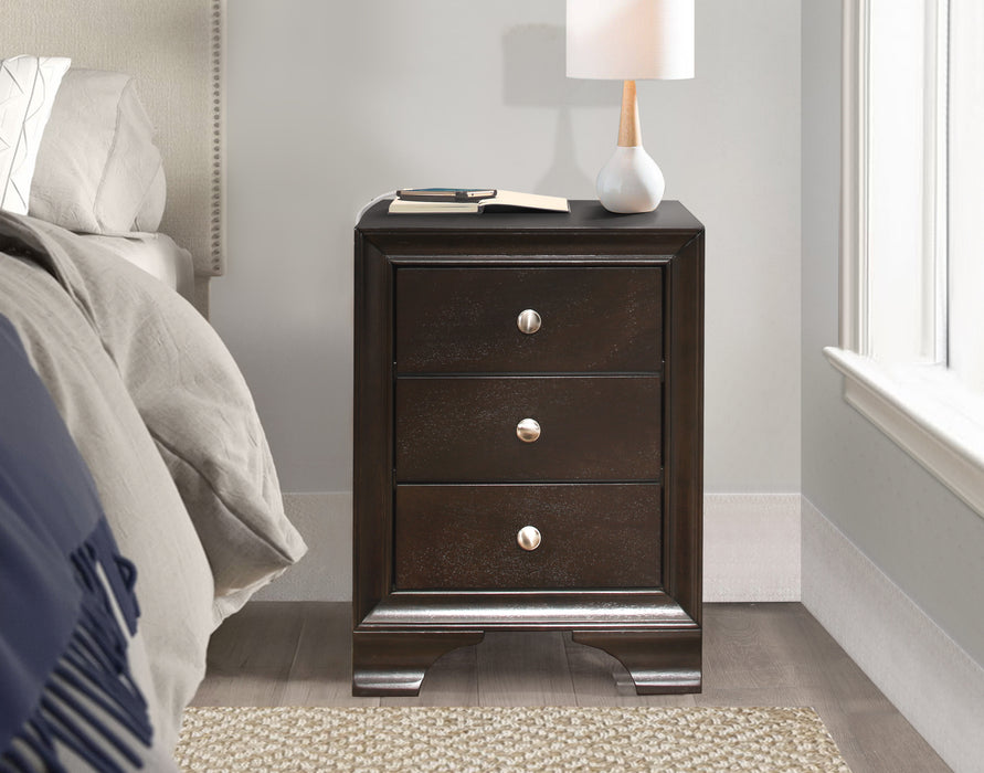 Centralia Nightstand BROWN