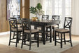 homelegance-baywater-counter-height-chair-in-black-set-of-2