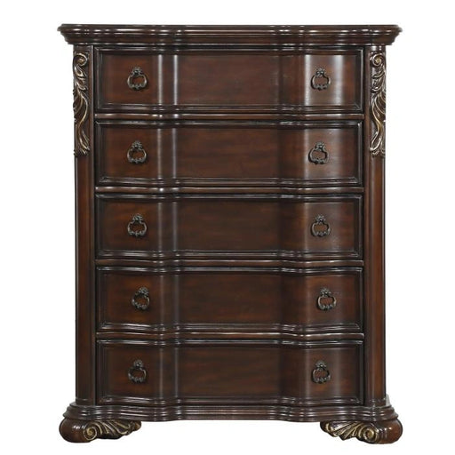 homelegance-royal-highlands-5-drawer-chest-in-rich-cherry-1604-9