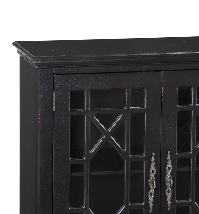 Eliza Accent Cabinet BLACK