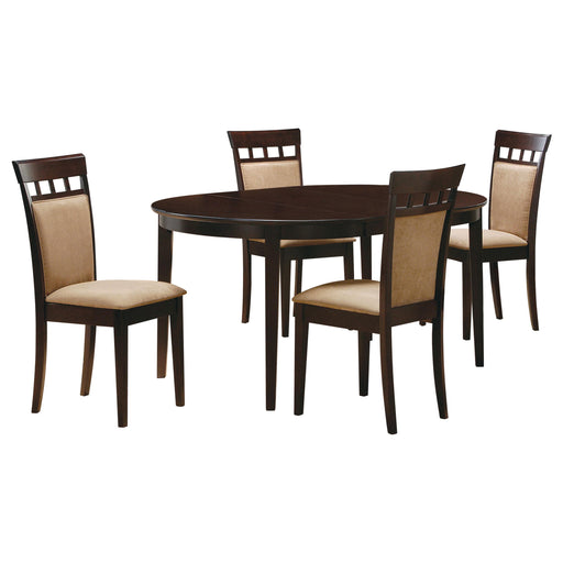 gabriel-5-piece-extension-leaf-dining-table-set-cappuccino