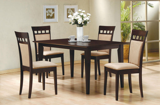 gabriel-5-piece-rectangular-59-inch-closed-back-dining-set-cappuccino