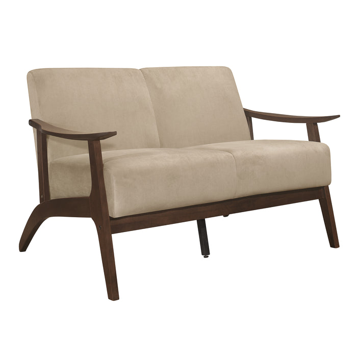 Carlson Loveseat LITE BROWN