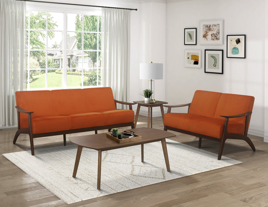 Carlson Loveseat ORANGE