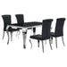 carone-5-pc-dining-sets-black