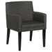 catherine-upholstered-dining-arm-chair-charcoal-grey-and-black-set-of-2