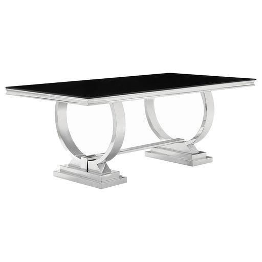 antoine-hollywood-glam-silver-dining-table