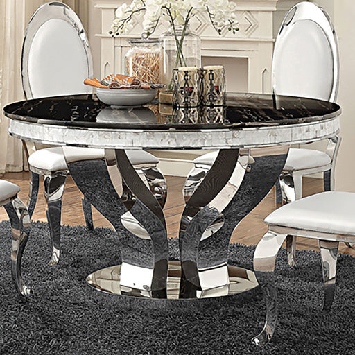 anchorage-hollywood-glam-silver-dining-table