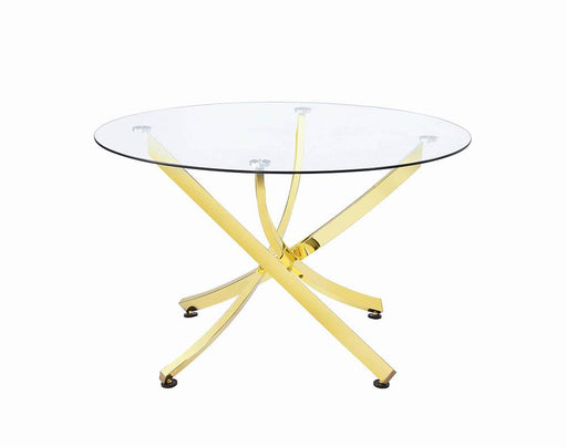 chanel-modern-brass-dining-table