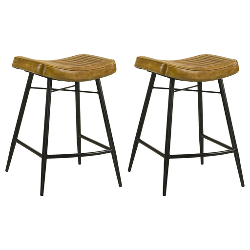 bayu-leather-upholstered-saddle-seat-backless-counter-height-stool-set-of-2
