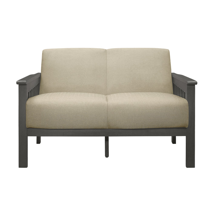 Lewiston Loveseat LITE BROWN