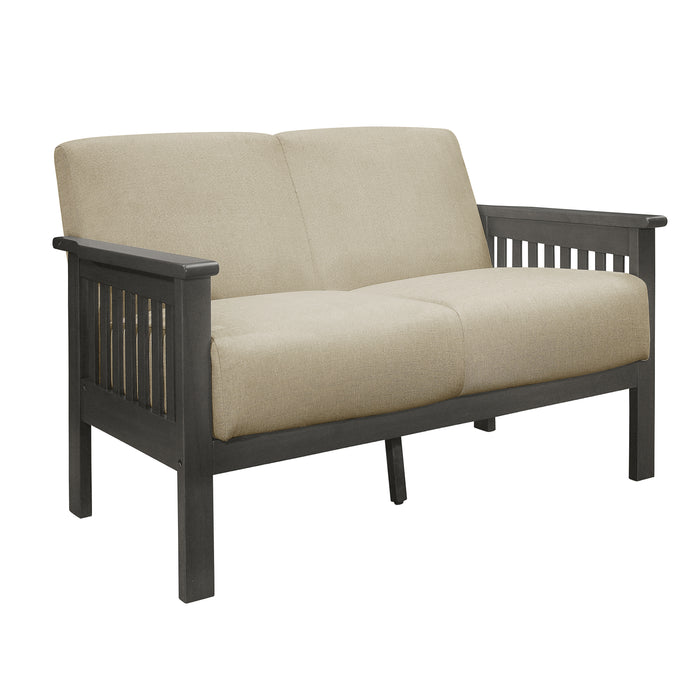 Lewiston Loveseat LITE BROWN