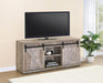 brockton-59-inch-3-shelf-sliding-doors-tv-console-weathered-oak