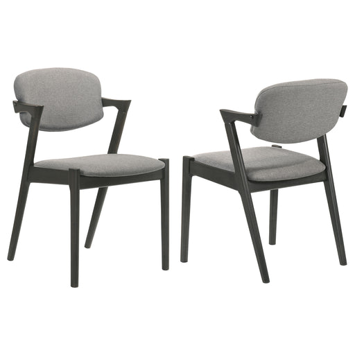 stevie-upholstered-demi-arm-dining-side-chairs-brown-grey-and-black-set-of-2