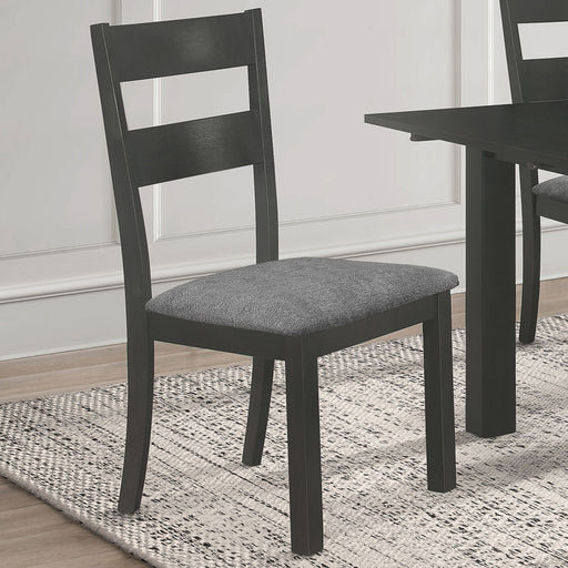 jakob-upholstered-side-chairs-with-ladder-back-set-of-2-grey-and-black