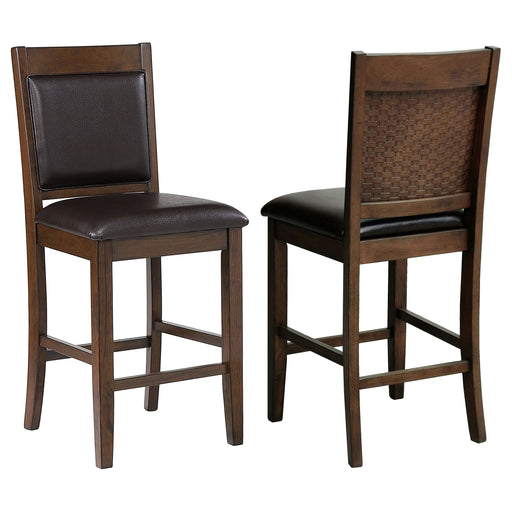dewey-upholstered-counter-height-chairs-with-footrest-set-of-2-brown-and-walnut