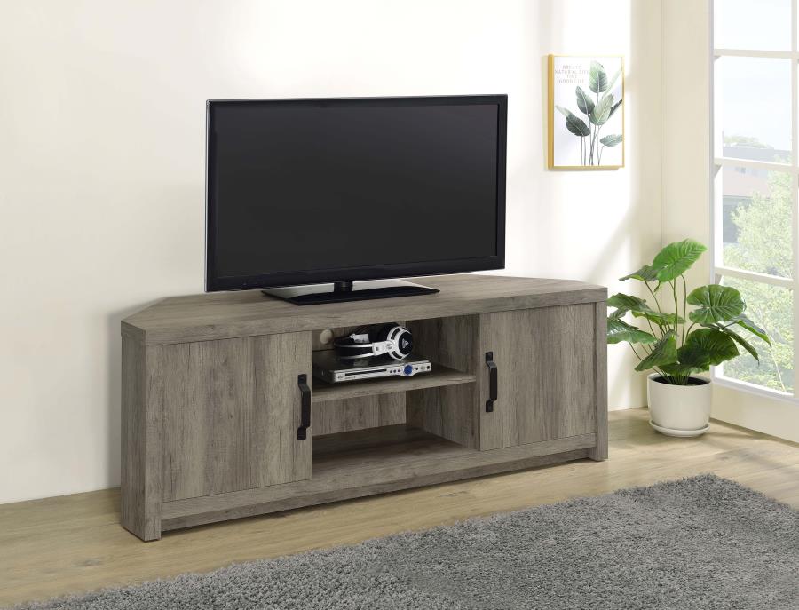 Englewood 2-door 59" TV Console GREY DRIFTWOOD ONLY