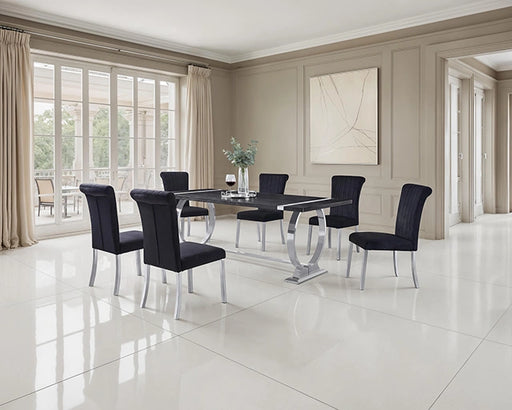 horley-80-dining-table-silver-frame