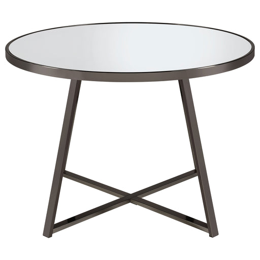 jillian-round-dining-table-with-tempered-mirror-top-black-nickel