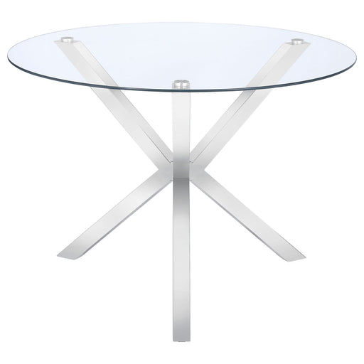 vance-contemporary-chrome-dinette-table