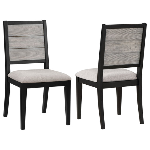 elodie-upholstered-padded-seat-dining-side-chair-dove-grey-and-black-set-of-2