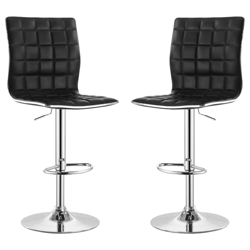 waffle-adjustable-black-and-chrome-bar-stool