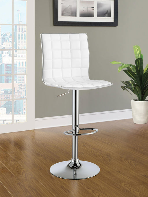 waffle-adjustable-white-and-chrome-bar-stool