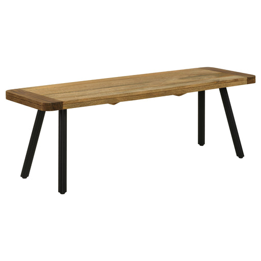 maverick-rectangular-dining-bench-natural-mango-and-black