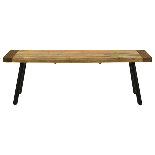 maverick-rectangular-dining-bench-natural-mango-and-black