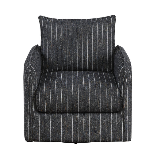 pinstripe-swivel-chair