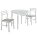 g130006-casual-natural-and-beige-three-piece-dining-set