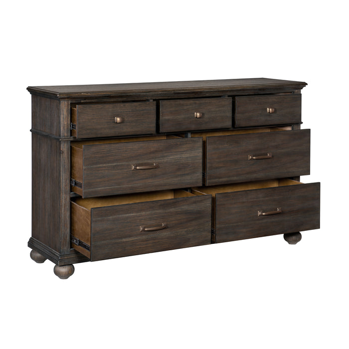 Motsinger Dresser RUSTIC BROWN