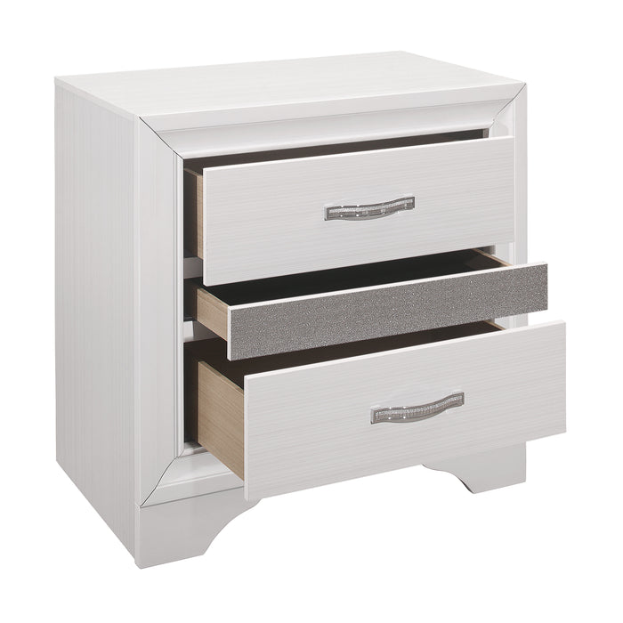 Luster Nightstand WHITE