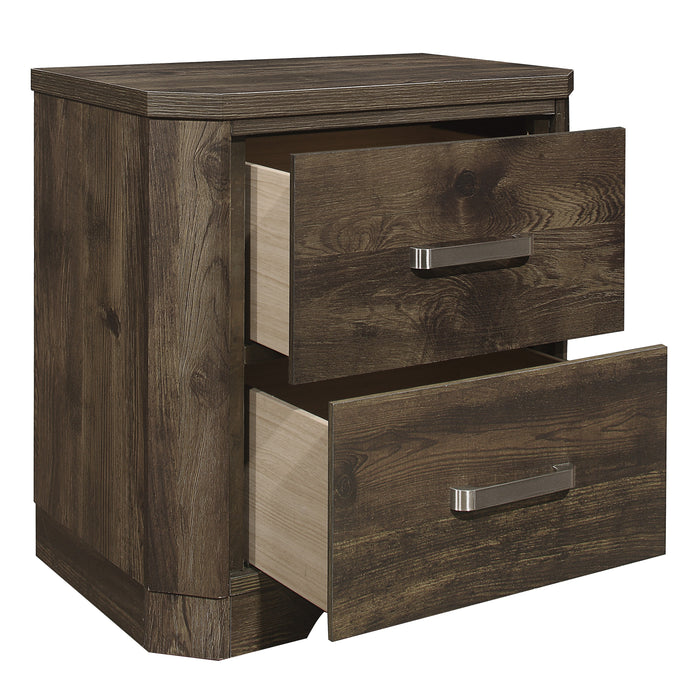 Jocelyn Nightstand RUSTIC BROWN