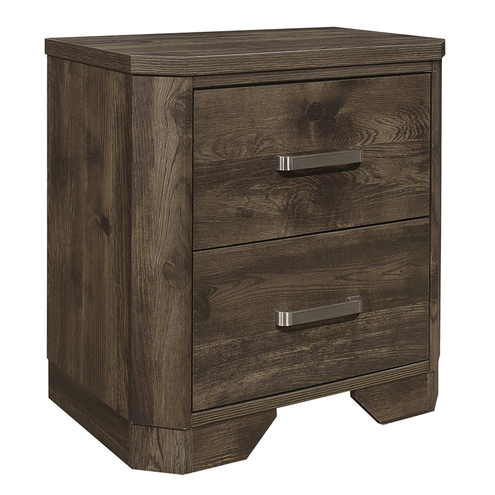 Jocelyn Nightstand RUSTIC BROWN