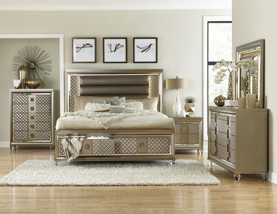 Loudon Dresser CHAMPAGNE METALLIC