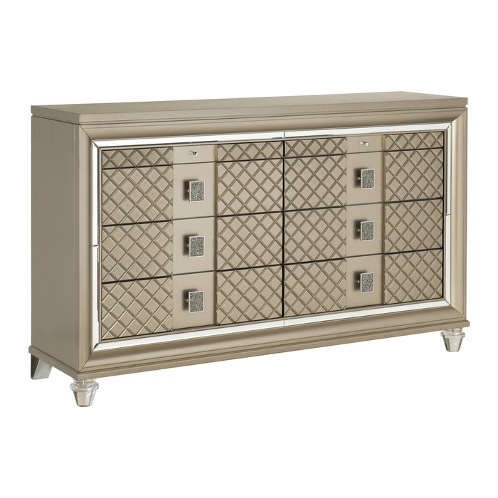 Loudon Dresser CHAMPAGNE METALLIC