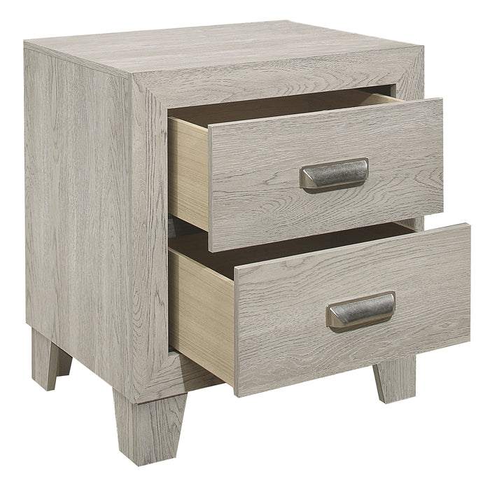 Quinby Nightstand LITE BROWN