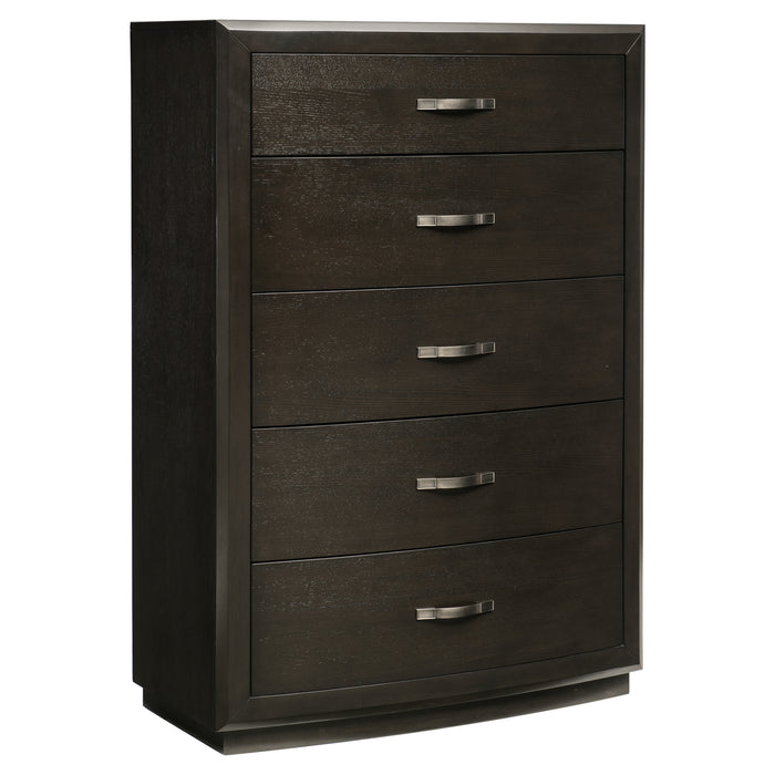 Hodgin Chest DARK CHARCOAL