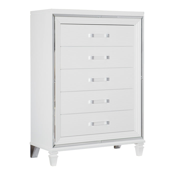 Tasmin Chest WHITE METALLIC