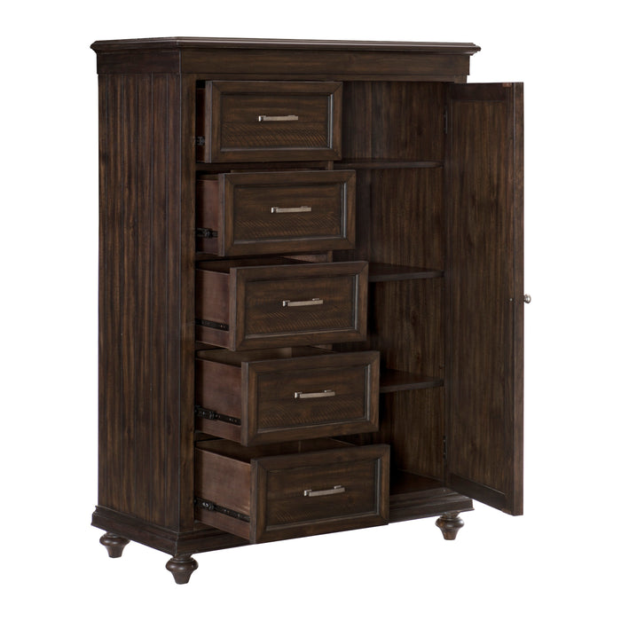 Cardano Wardrobe Chest DRIFTWOOD CHARCOAL