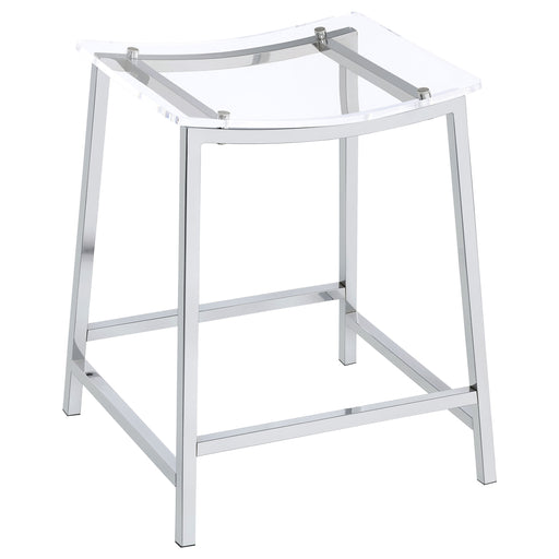 jovani-acrylic-backless-counter-height-bar-stools-clear-and-chrome-set-of-2