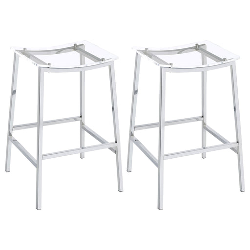 jovani-acrylic-backless-bar-stools-clear-and-chrome-set-of-2