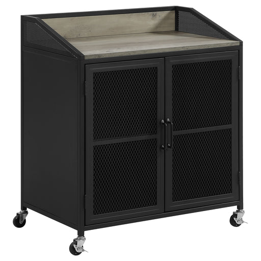 arlette-wine-cabinet-with-wire-mesh-doors-grey-wash-and-sandy-black