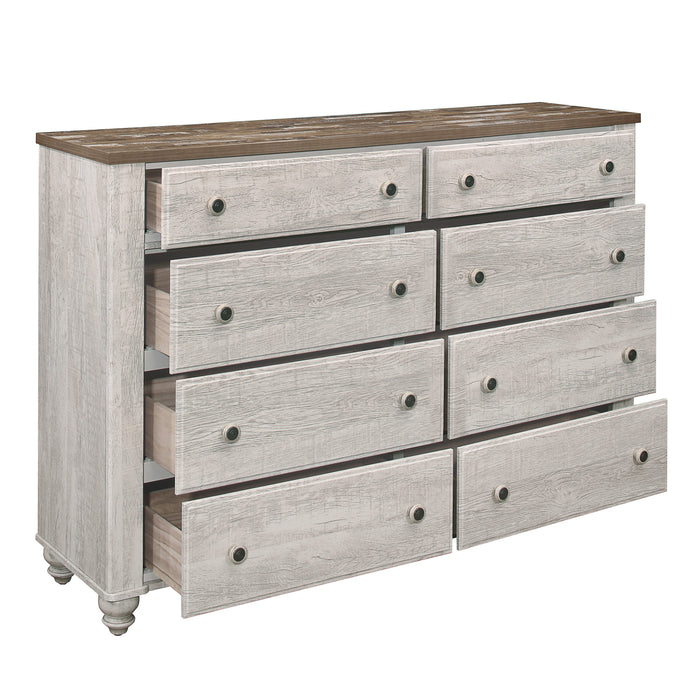 Nashville Dresser ANTIQUE WHITE