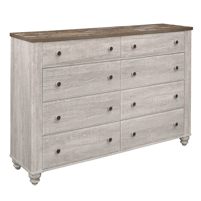 Nashville Dresser ANTIQUE WHITE